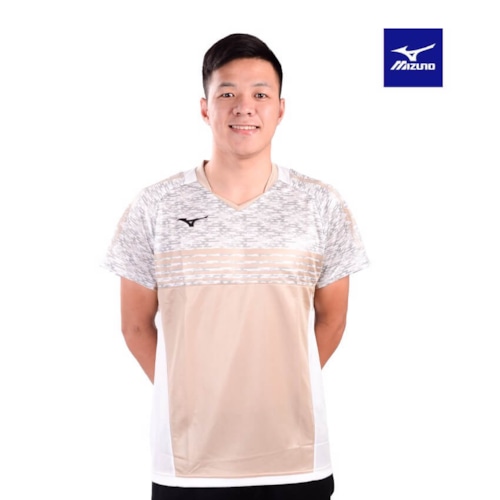 MIZUNO ÁO T-SHIRT CẦU LÔNG MIZUNO TRẮNG